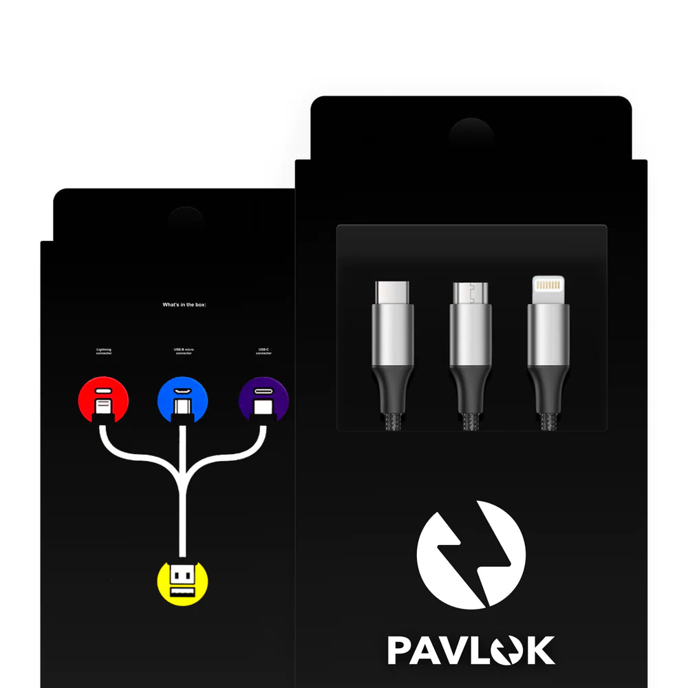 Pavlok 3 CHARGE⚡️ Black Bundle w/ Watch Clip + Hydra Cable